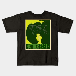 Black Mother Earth Kids T-Shirt